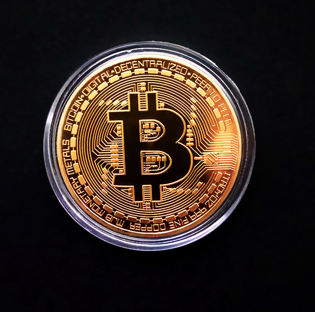 Gold & Silver Bitcoin (Mint Condition Coin)