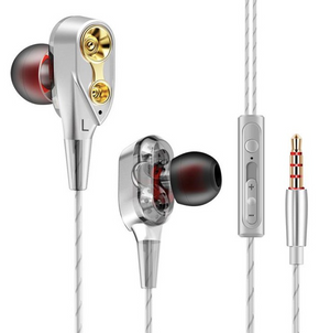 2x - XD200 Multi Driver Deep Bass Noise Isolating Professional Earbuds
